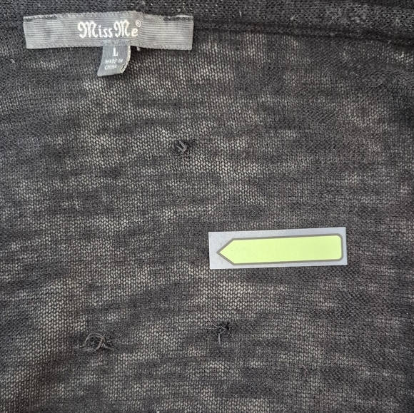 Miss Me Full-Zip Hoodie - Size L - Picture 15 of 16